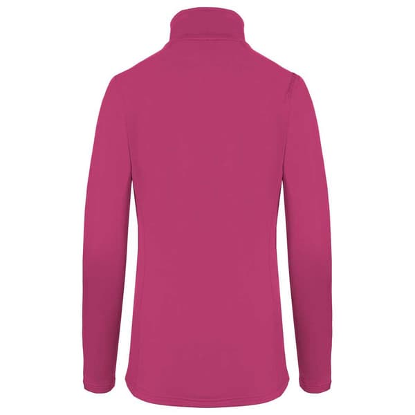 Rehall Micha-r Fleece Med Halv Dragkedja Rosa XL Kvinna