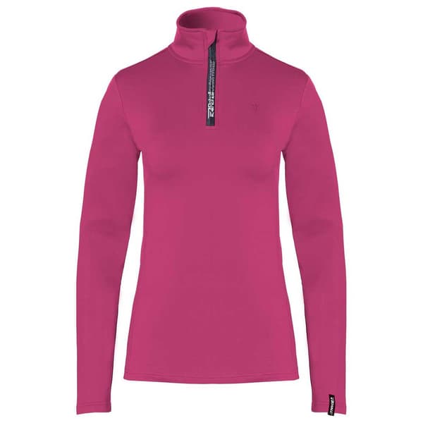 Rehall Micha-r Fleece Med Halv Dragkedja Rosa XL Kvinna