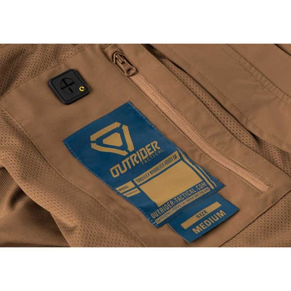 Outrider Tactical Flex Windblock Jakke Brun 2XL Mand