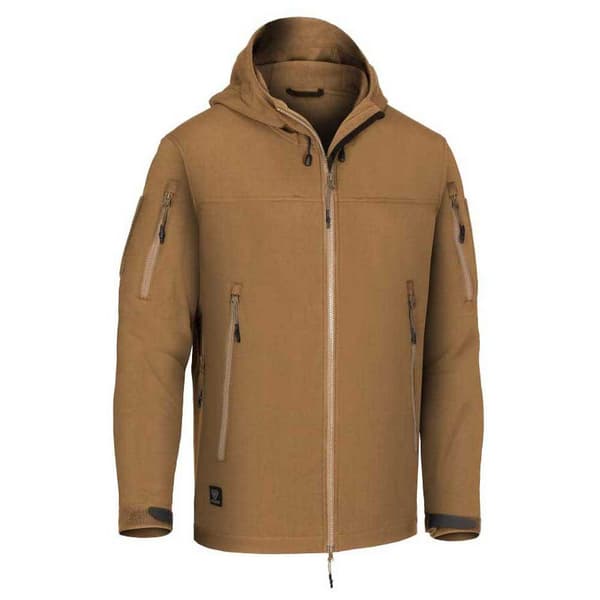 Outrider Tactical 111344 Softshell-takki Ruskea S Mies