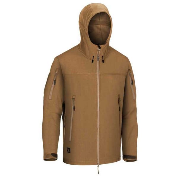 Outrider Tactical 111344 Softshell-takki Ruskea S Mies