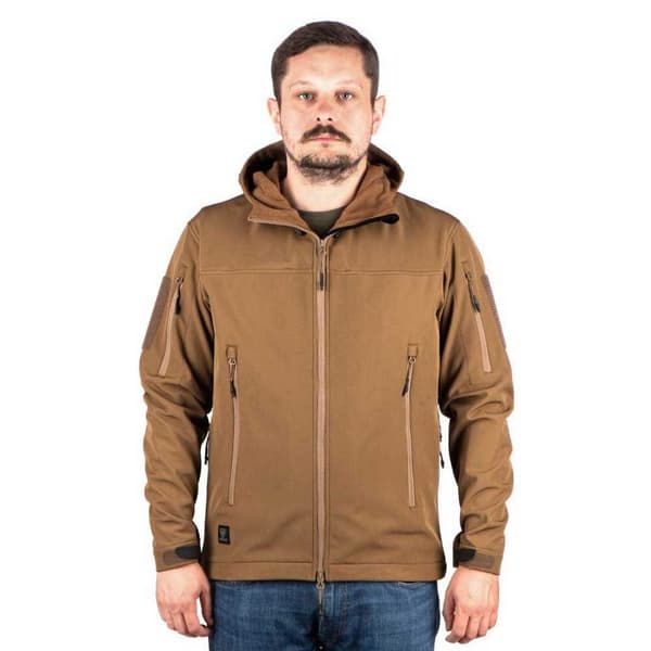 Outrider Tactical 111344 Softshelljacka Brun L Man
