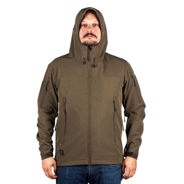 Outrider Tactical 111344 Softshell-takki Ruskea 3XL Mies