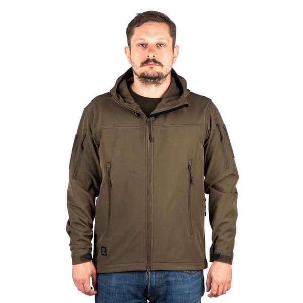 Outrider Tactical 111344 Softshelljakke Brun 3XL Mand