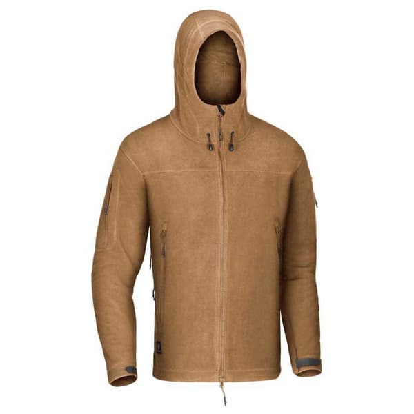 Outrider Tactical Windblock Hupullinen Fleecetakki Ruskea XS Mies
