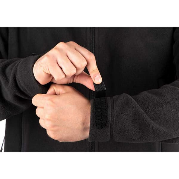 Outrider Tactical Windblock Fleecejakke Med Fuld Lynlås Sort L Mand