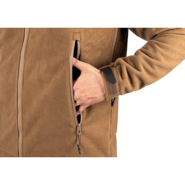 Outrider Tactical Windblock Vetoketjullinen Fleecetakki Ruskea XS Mies