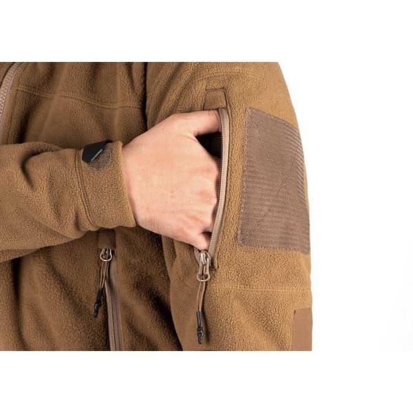 Outrider Tactical Windblock Vetoketjullinen Fleecetakki Ruskea XS Mies