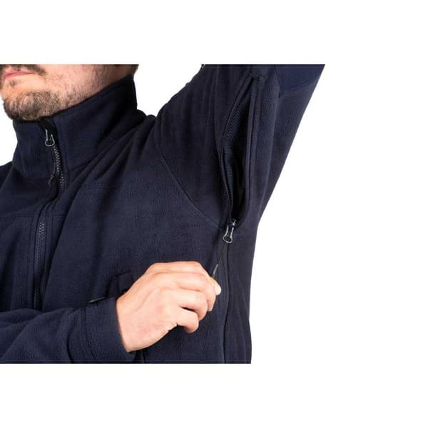 Outrider Tactical Windblock Fleecejacka Med Dragkedja Blå 2XL Man