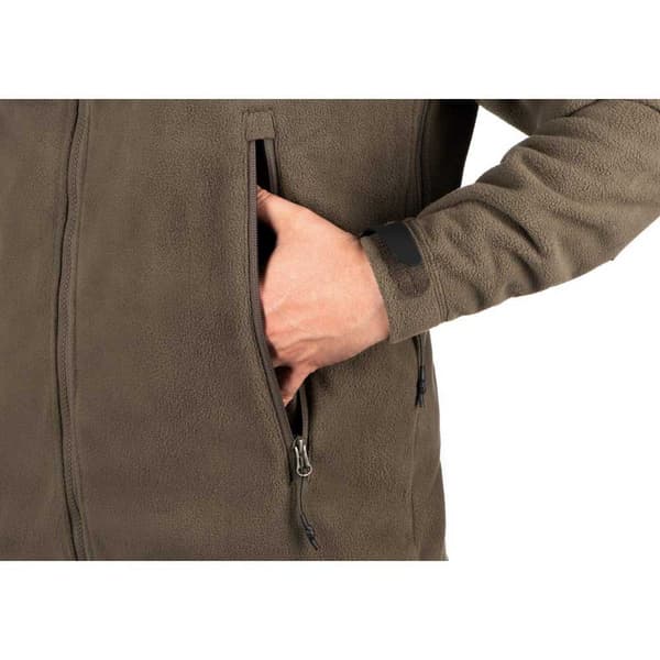 Outrider Tactical Windblock Fleecejacka Med Dragkedja Grönt XS Man