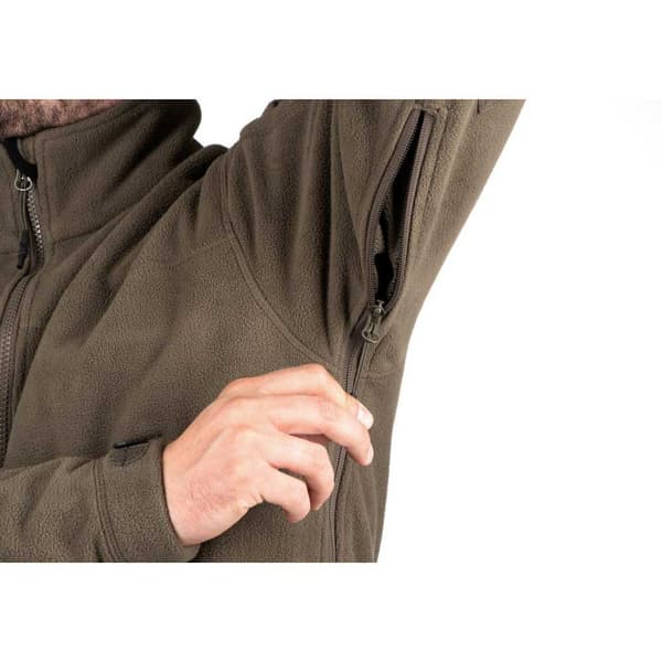 Outrider Tactical Windblock Vetoketjullinen Fleecetakki Vihreä 3XL Mies