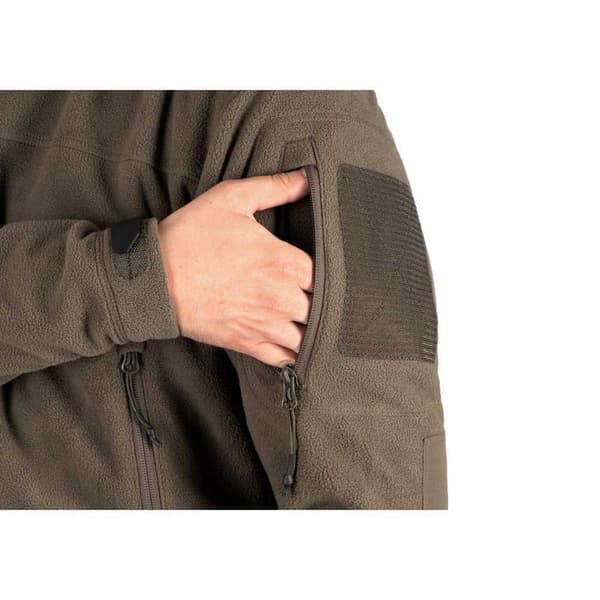 Outrider Tactical Windblock Vetoketjullinen Fleecetakki Vihreä 3XL Mies