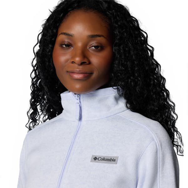 Columbia Sweater Weather™ Ii Fleecejakke Med Fuld Lynlås Blå XS Kvinde