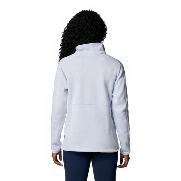 Columbia Sweater Weather™ Ii Fleecejakke Med Fuld Lynlås Blå XS Kvinde