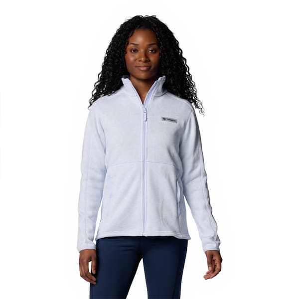 Columbia Sweater Weather™ Ii Fleecejakke Med Fuld Lynlås Blå XS Kvinde