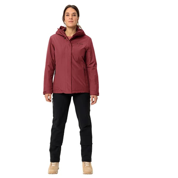 Vaude Rosemoor Padded Ii Jacka Röd 36 Kvinna
