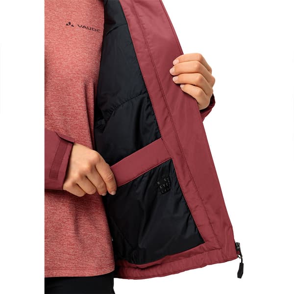 Vaude Rosemoor Padded Ii Jacka Röd 36 Kvinna