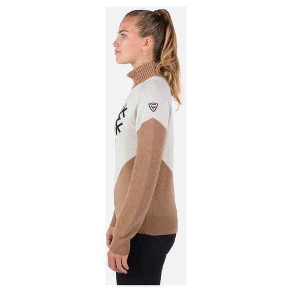 Rossignol Cieloalto Turtle Neck Tröja Brun M Kvinna