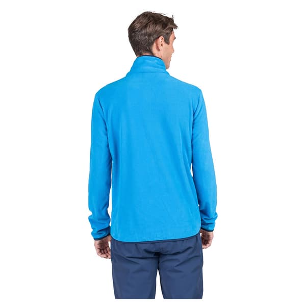 Rossignol Strawpile Fleece Med Halv Dragkedja Blå L Man