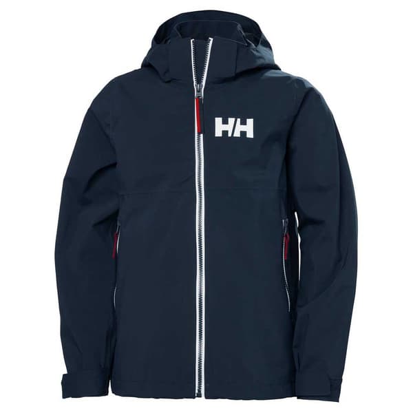 Helly Hansen Jr Rigging Rain Jakke Blå 12 Years Dreng