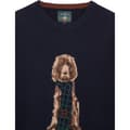 Miniatyrbillede 3 af 3: Hackett Harry Intarsia Trøje Blå 2XL Mand