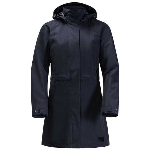 Jack Wolfskin Ottawa Frakke Blå XS Kvinde