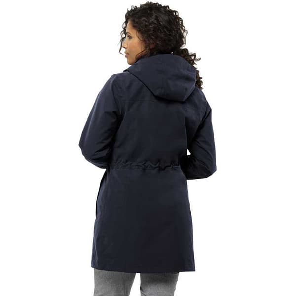 Jack Wolfskin Ottawa Frakke Blå XS Kvinde