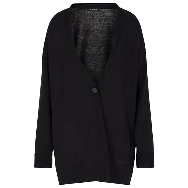 Armani Exchange 6dye1j_yme3z Cardigan Sort XS Kvinde