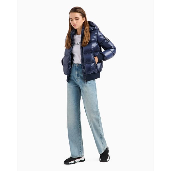 Armani Exchange Xw000228_af10860 Jacka Blå S Kvinna