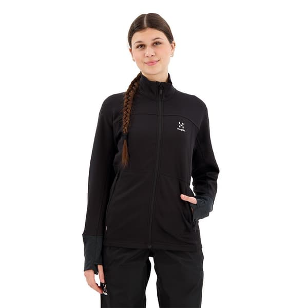 Haglofs Betula Jacka Svart XL Kvinna