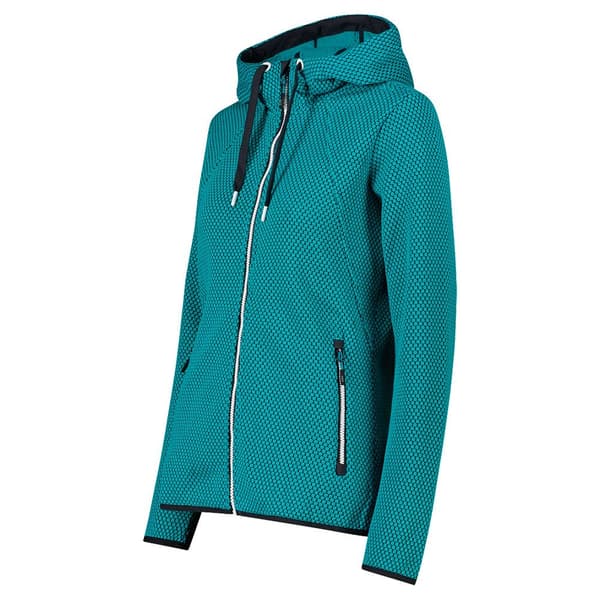 Cmp Fix Hood 32h3556 Jakke Grøn 2XS Kvinde