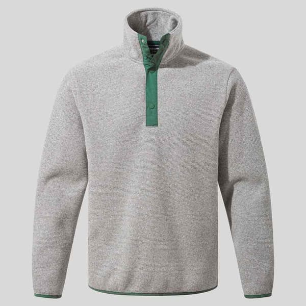 Craghoppers Finnian Fleecejakke Med Halv Lynlås Grå 2XL Mand
