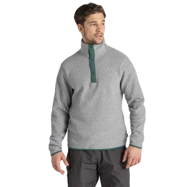 Craghoppers Finnian Fleecejakke Med Halv Lynlås Grå 2XL Mand