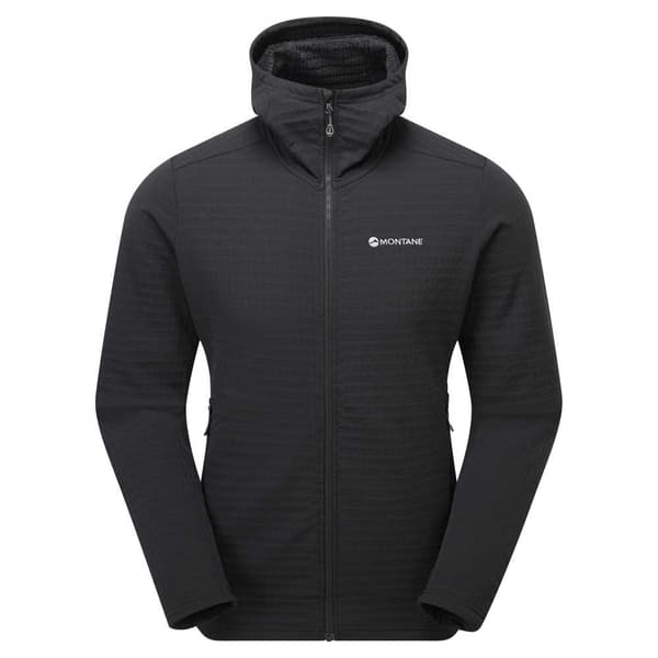 Montane Protium Xt Fleecejakke Med Fuld Lynlås Sort 2XL Mand