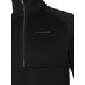 Miniatyrbillede 2 af 2: Trangoworld Wroot Fleecejakke Med Halv Lynlås Sort 2XL Mand