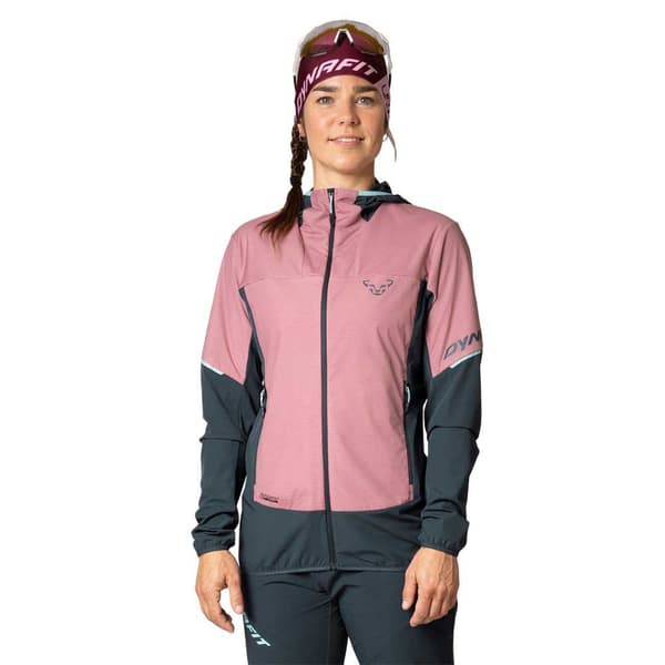 Dynafit Traverse Alpha Jacka Rosa XS Kvinna