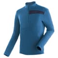 Miniatyrbillede 1 af 2: Maier Sports Midlayer Skutvik Hz M Fleecejakke Med Halv Lynlås Blå 2XL Mand
