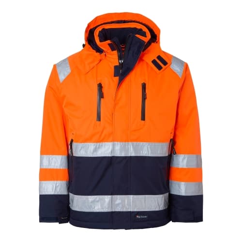 122 Jacket Fluorescent orange/navy Unisex