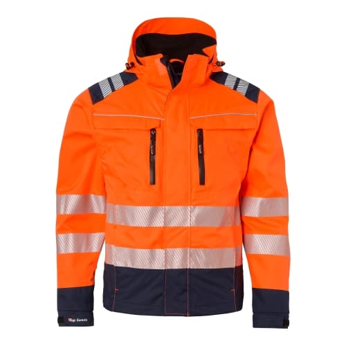 130 Jacket Fluorescent orange/navy Unisex