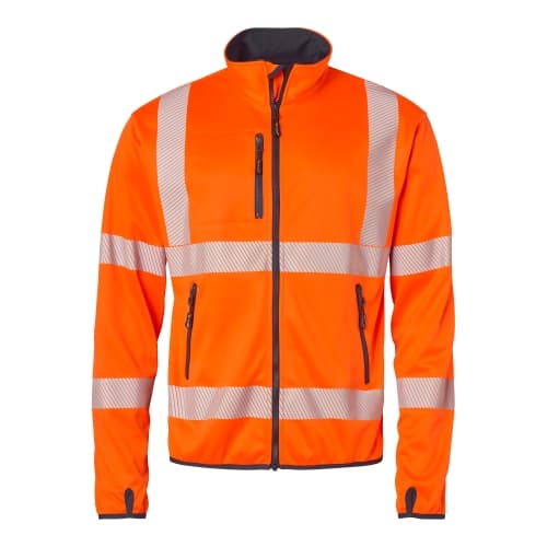 7721 Softshell Hi-Vis Fluorescent orange/navy Unisex