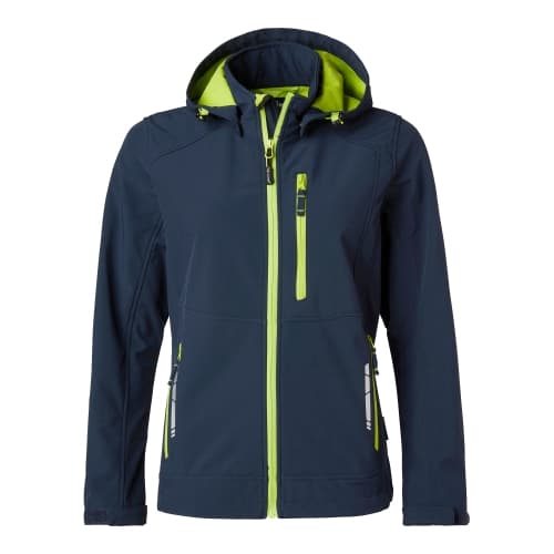 352 Softshell w Navy Female