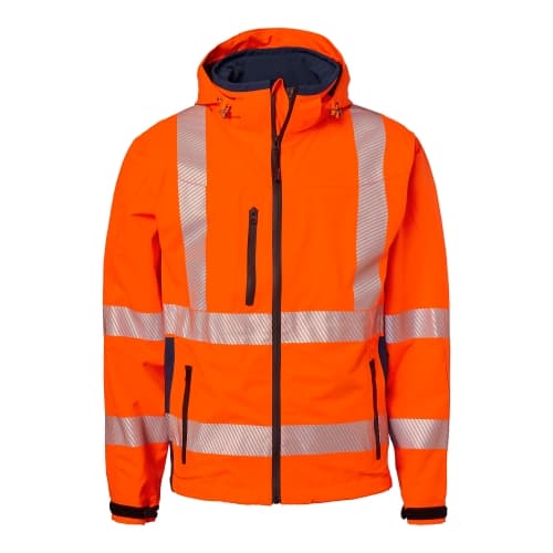 6718 Shell Jacket Fluorescent orange Unisex