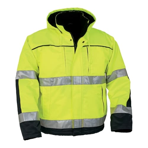 5816 Jacket Fluorescent yellow/navy Unisex