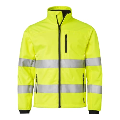 7621 Softshell Hi-Vis Fluorescent yellow Unisex