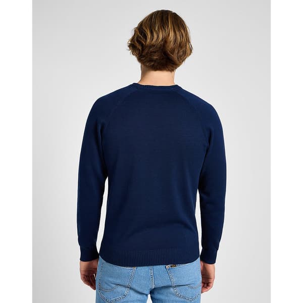 Lee Clean Raglan Trøje Blå L Mand