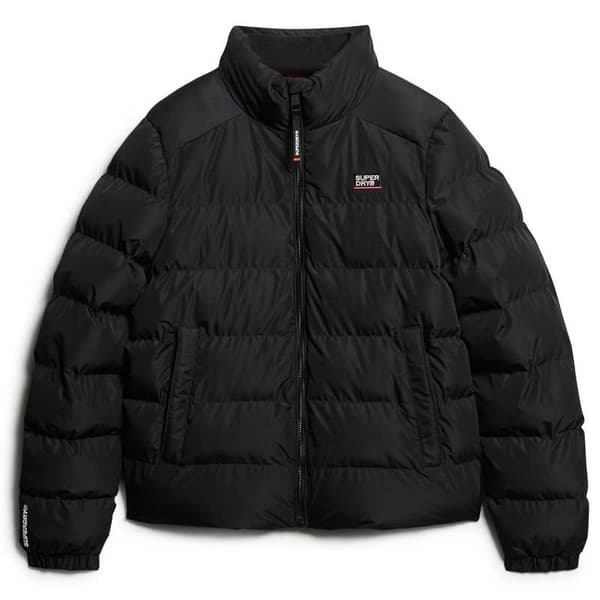 Superdry Sports Pufferjakke Sort L Mand