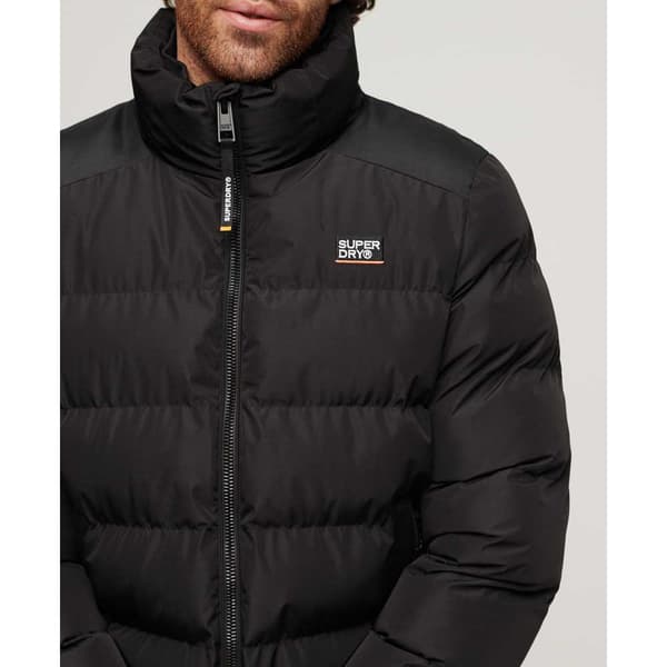 Superdry Sports Pufferjakke Sort L Mand