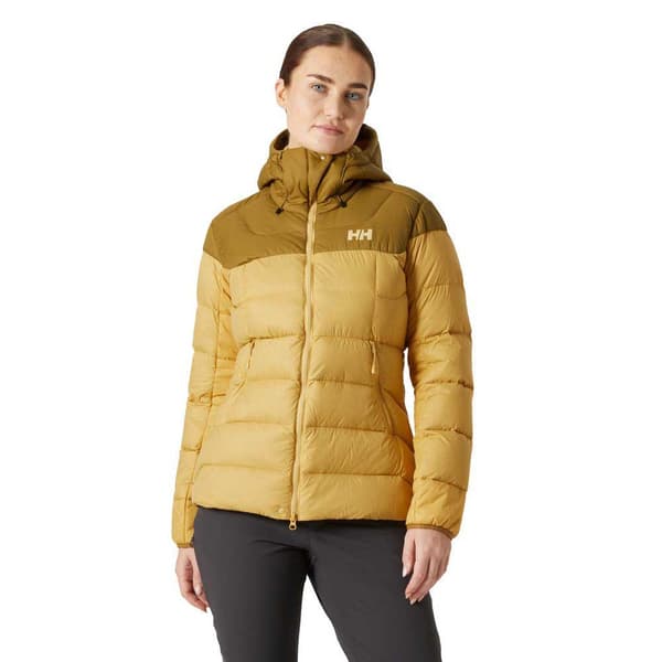 Helly Hansen Verglas Glacier Down Vatteret Jakke Gul XL Kvinde
