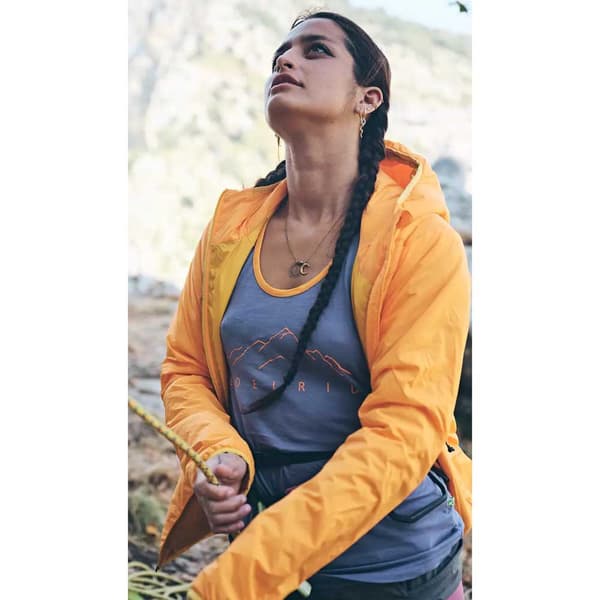 Edelrid Dreamcatcher Jacka Orange L Kvinna