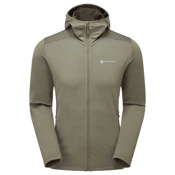 Montane Protium Fleecejacka Med Dragkedja Grå S Man